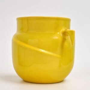 Pot ceramic Space X matte amber