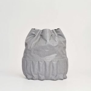 Pot ceramic Owl granit grey